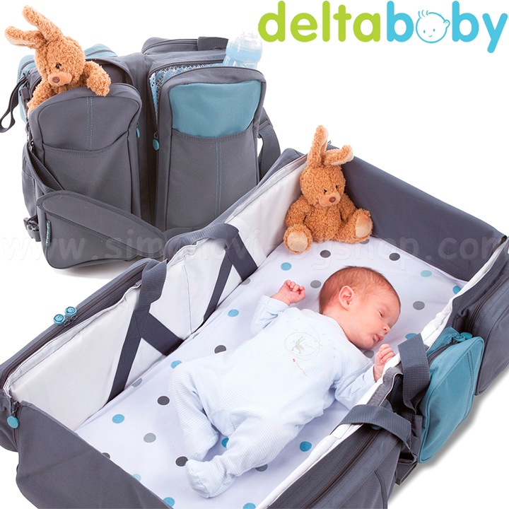 DeltaBaby  -  2  1 Baby Travel New Grey