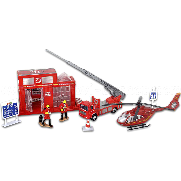 Centrul de pompieri Rescue Diecast XZ1135C