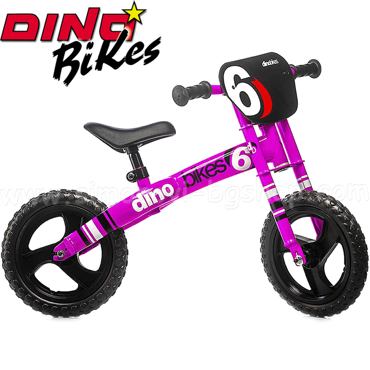 Dino Bikes -    12" Rosa Fluo