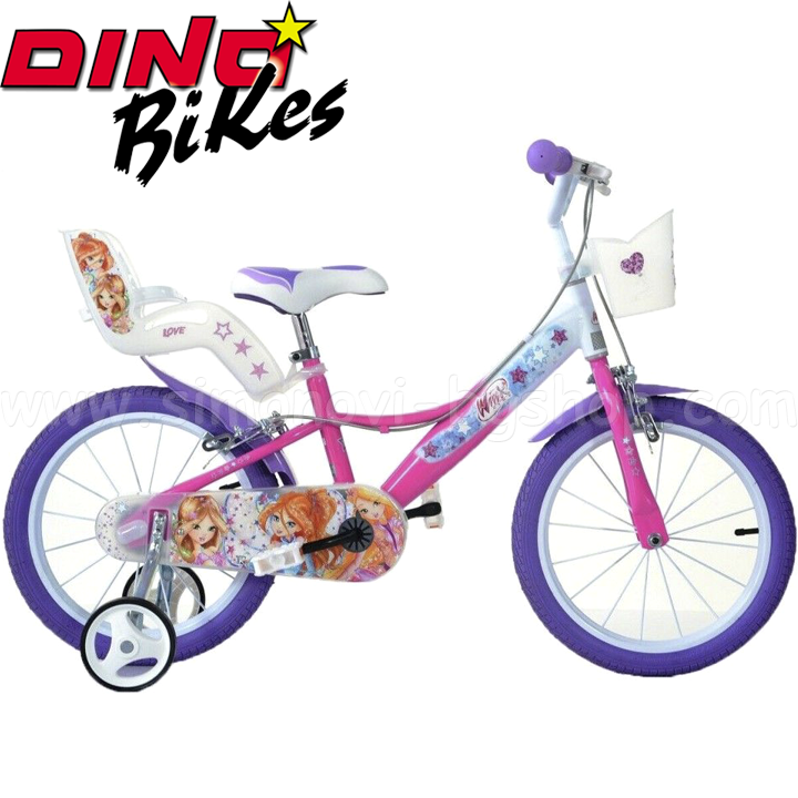 *Dino Bikes Winx Children's bike for girls 16'' 8006817900429