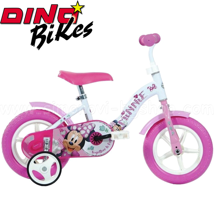 *Dino Bikes Minnie Mouse Children's bike for girls 10'' 8006817905967