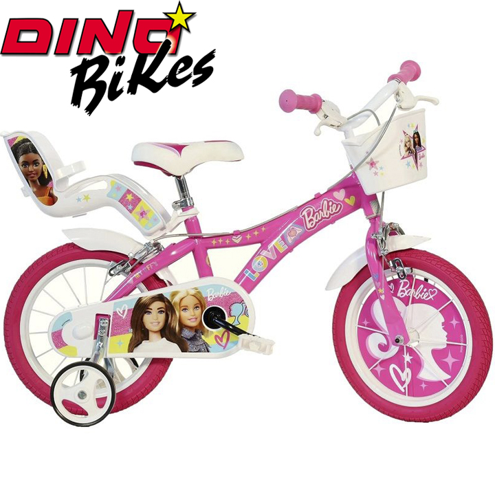 *Dino Bikes Barbie     14'' Pink 8006817909675