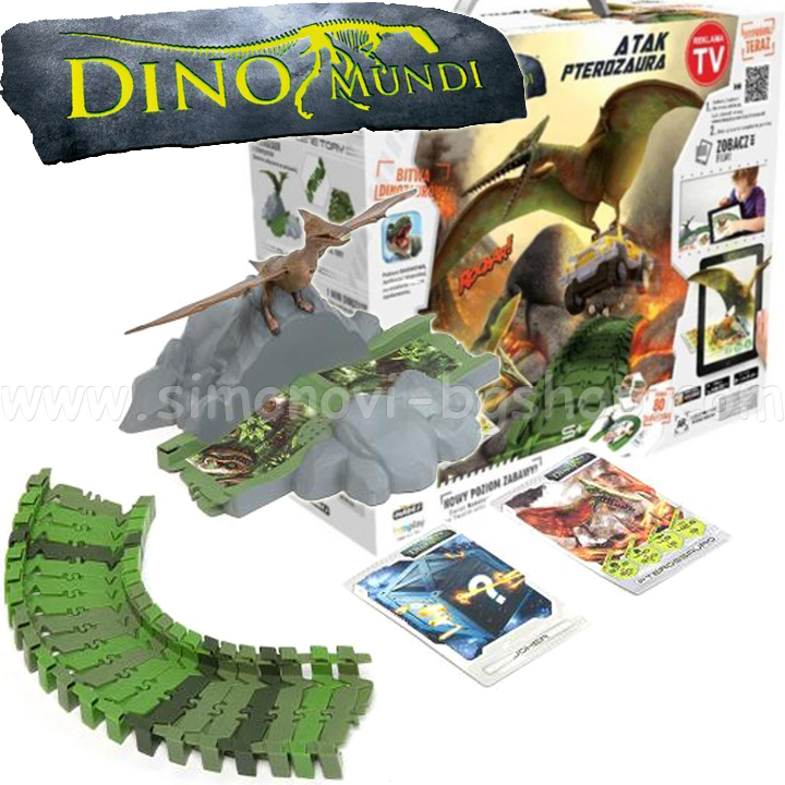 Set de joc Dino Mundi Atacul Pterozaurului 74867