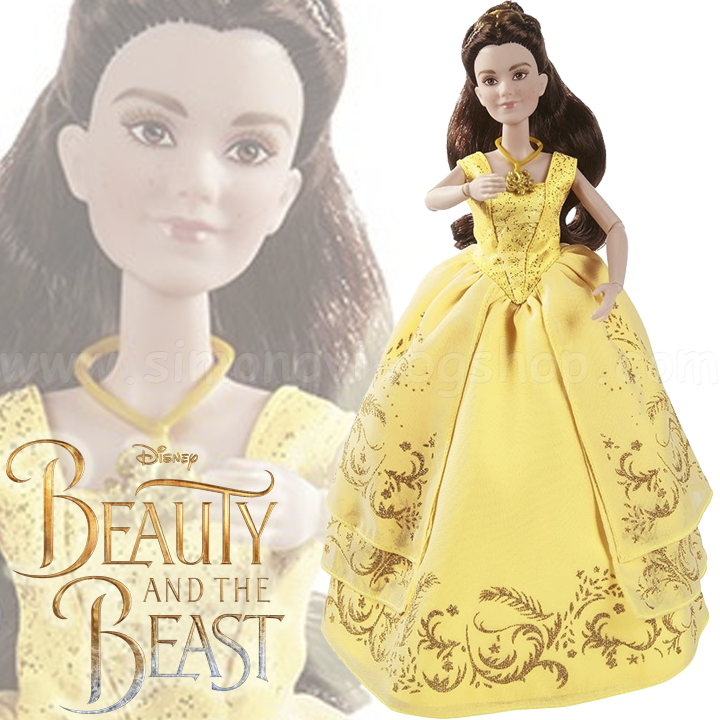 * Păpușă lung Broaste Belle Disney Princess Belle cu accesorii B5