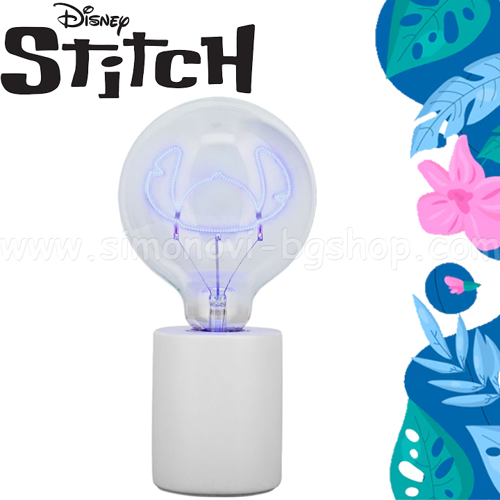 *2025 Disney Stitch Нощна лампа неонова LED PP14064LSEU *2025 Disney Stitch Нощна лампа неонова LED PP14064LSEU