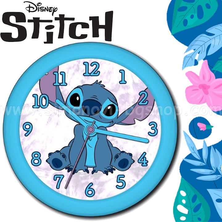 2025 Disney Stitch Стенен часовник LAS3015 2025 Disney Stitch Стенен часовник LAS3015