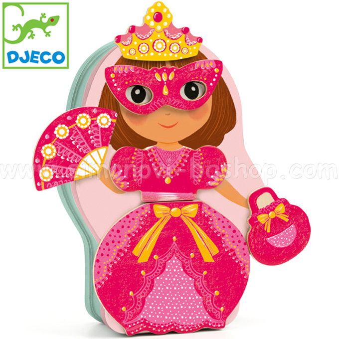 Djeco - Playing with magnetic fairies and princesses DJ03084