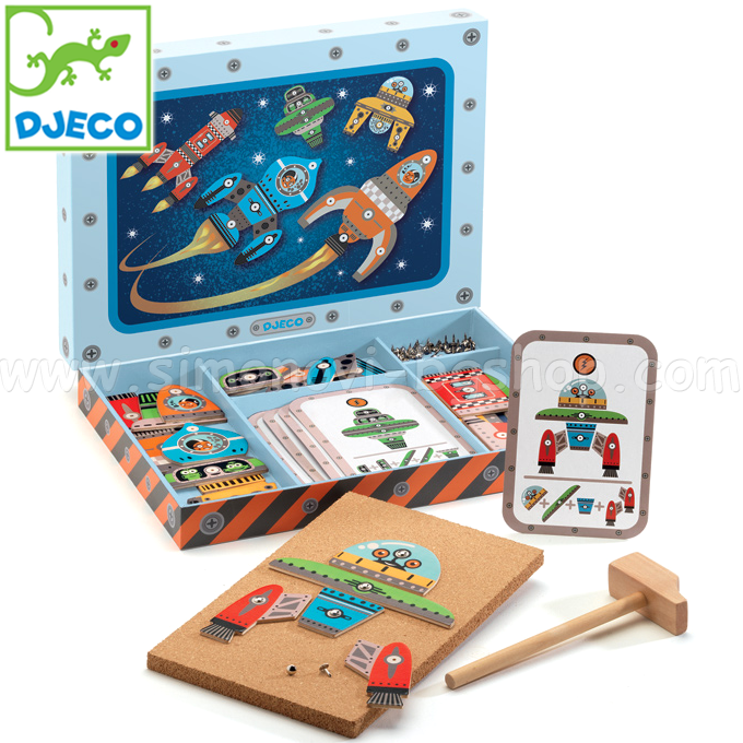 Djeco - Spațiu Constructor cu pincheta DJ06642