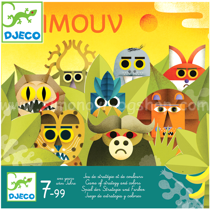 Djeco - Strategic game Aninouv DJ08446