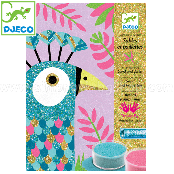 Djeco - complete sets for staining brocade DJ08663