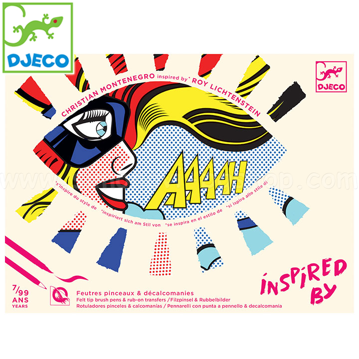 Djeco   ,    Roy LichtensteinDJ09376