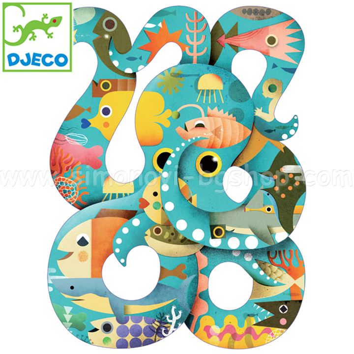 Djeco Puzzle Art Caracatiță DJ07651