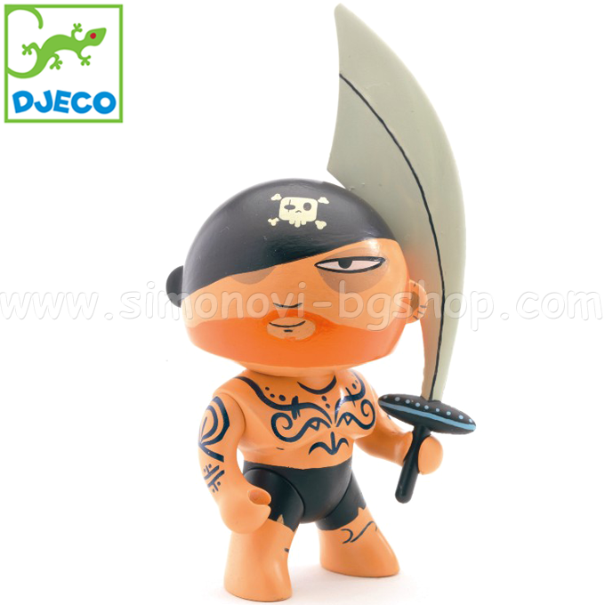 Djeco Figurine Tattooed pirate DJ06804
