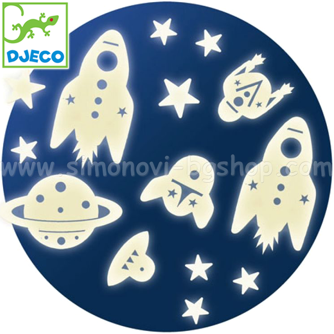 Djeco Dissociative Stickers Mission Space DD04591