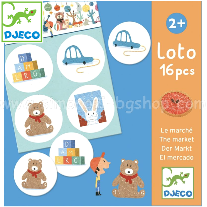 Djeco Game Lotto Market DJ08125