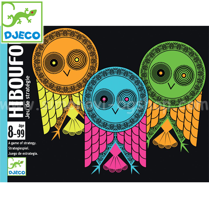 Carduri de joc Djeco Hiboufou DJ05190