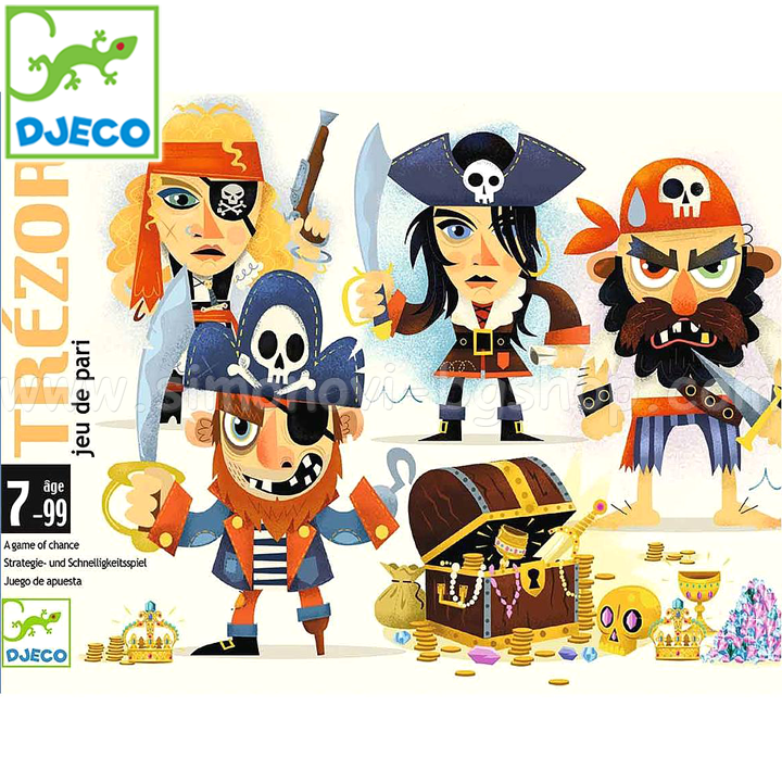 Djeco Carduri de joc Trezors DJ05183