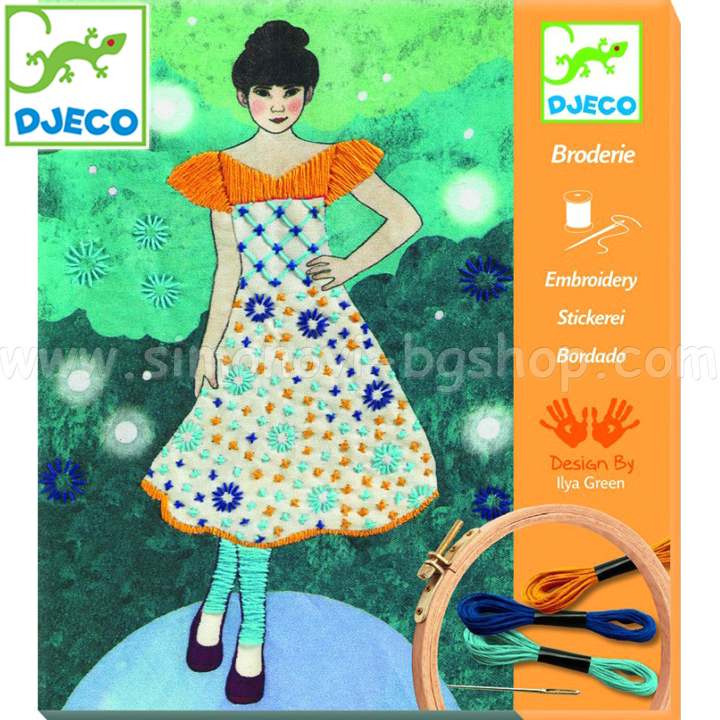 Djeco Set Broderie Imagini Fashion Midnight DJ09842