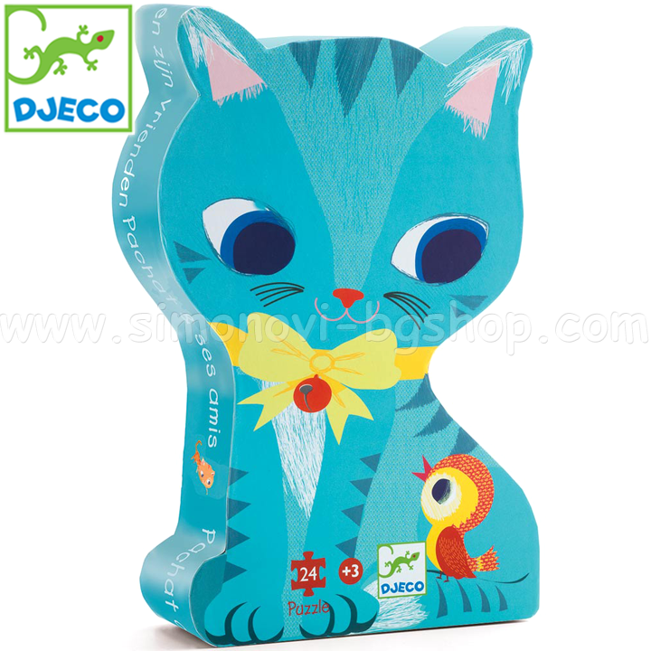 Djeco Puzzle Cat și prietenii 24 de piese DJ07207