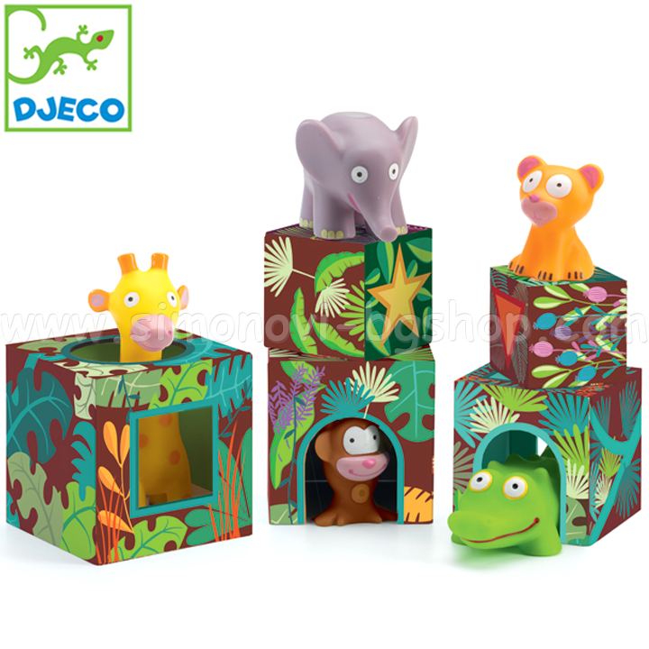 Djeco Cuburi si animale pentru copii DJ09101