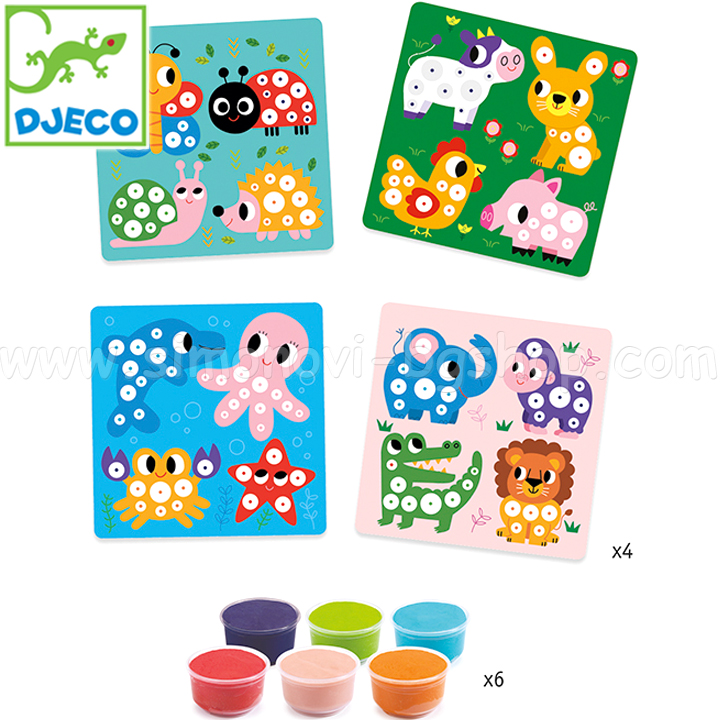 Djeco     Dough CirclesDJ09894