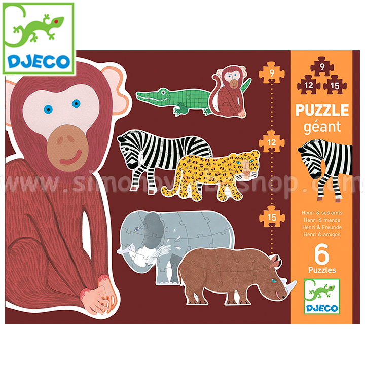 Djeco - Henri and FriendsDJ07147