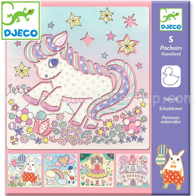 Djeco Kawailand ST1 Drawing Kits for DJ08862