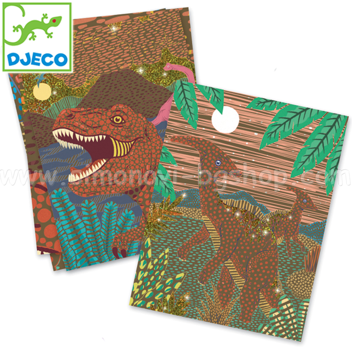 Djeco În lumea Lozuri de dinozauri DJ09726