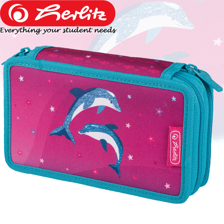  Herlitz Flexi Plus Girls    2  Dolphin Love 11412400