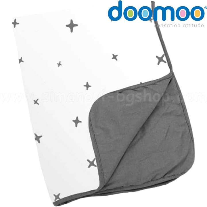 Doomoo Dream   75x100. Stars Anthracite DS55