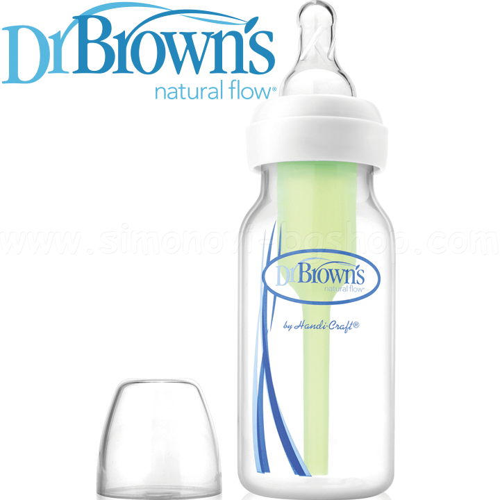 DrBrown's Narrow-Neck Opțiuni Sticlă de hrănire 60 ml. - dimensi