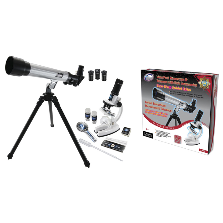 Eastcolight Microscope Set with Telescope 270101