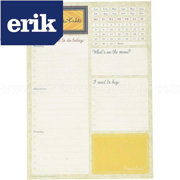 Planificator săptămânal Grupo Eric A3 AmelieBPSA30006