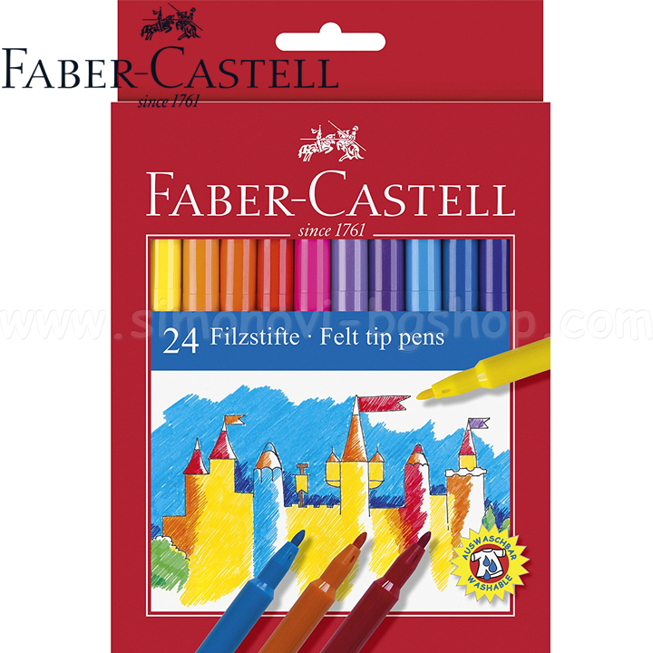 Faber Castell Fulmasters 24 culori 554224