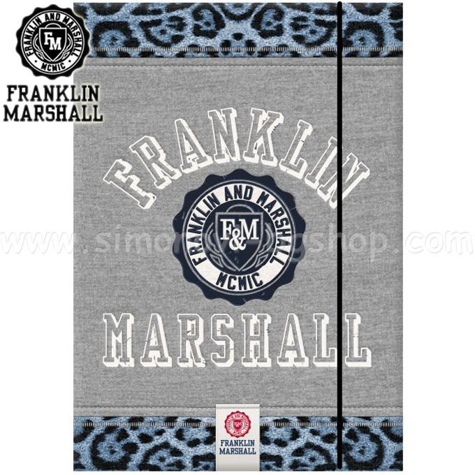 Franklin & Marshall Girls Folder with elastic 45029 Stationery T