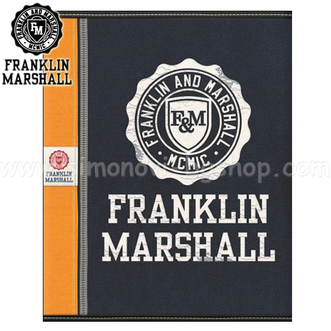 Franklin & Marshall Boys notebook A5 44971 Red Papetarie echipei