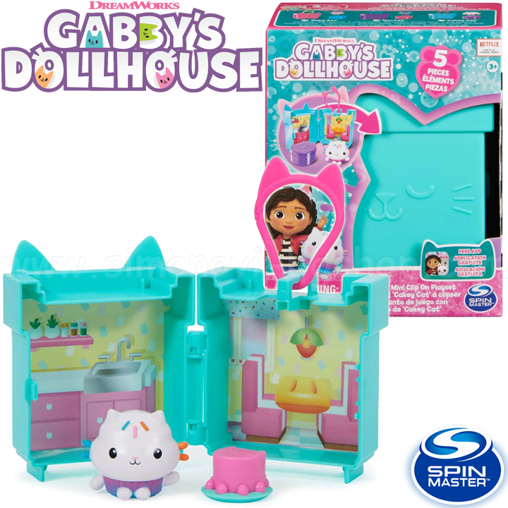 Gabby's Dollhouse   - Cakey Cat 6065945Spin Master