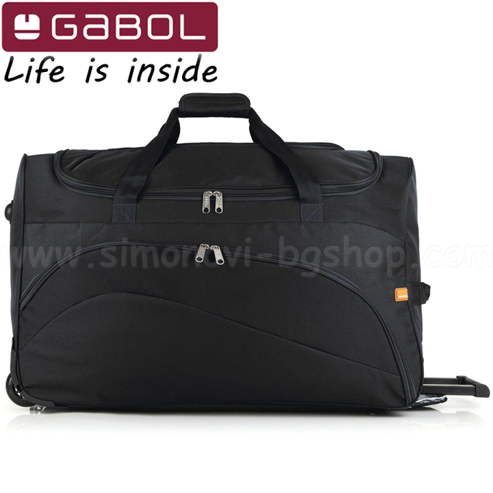 Gabol Week Travel bag on wheels 66cm Black 10054701
