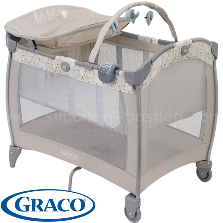* Graco Бебешка кошара Contour Electra Day Gream G9D898DDREU * Graco Бебешка кошара Contour Electra Day Gream G9D898DDREU