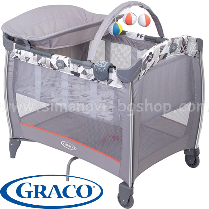 Graco Baby cot Contour Electra Gray G9D899PWGEU