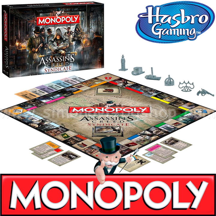 Hasbro Family Gaming Monopoly joc - Assassin Creed Syndicate WM25768