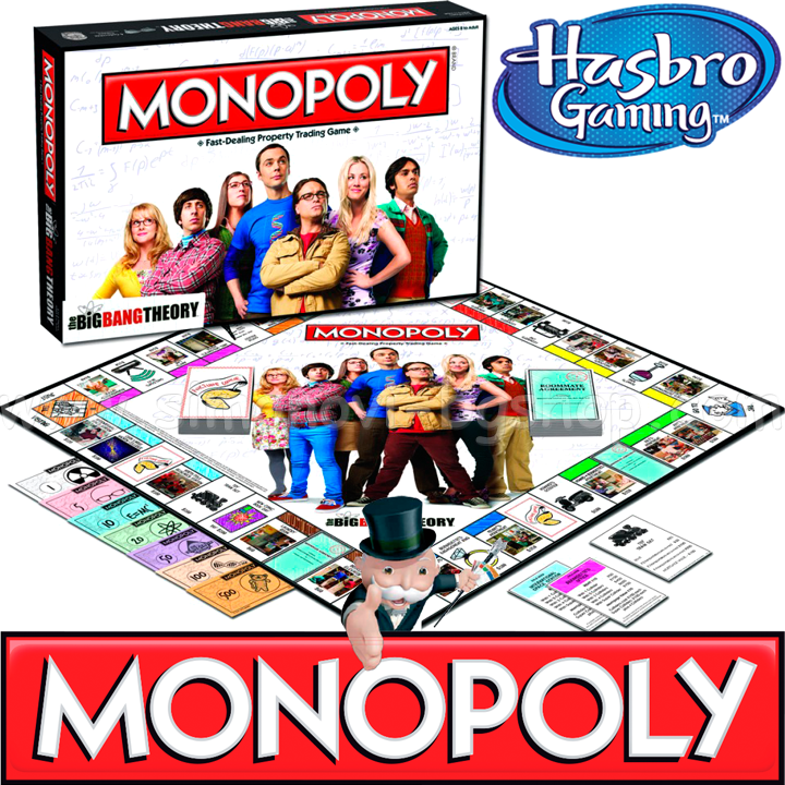 Hasbro Gaming Family Game Monopoly - The Big Bang Theory WM24037