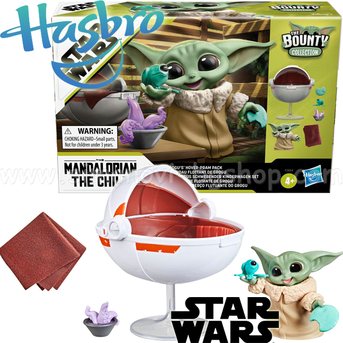 Hasbro Star Wars The Child figurine in a shuttle with accessories F2854