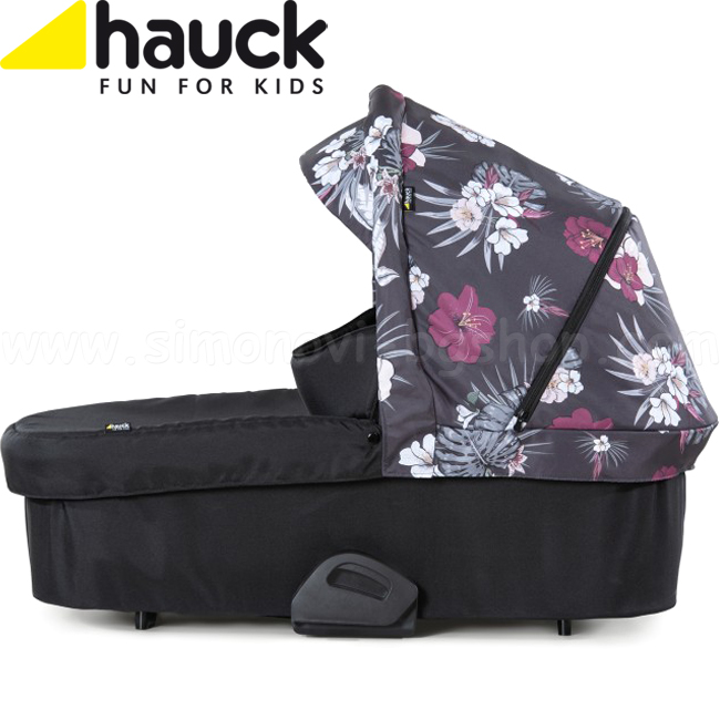 Hauck    Saturn/Mars Pram Wild Blooms Black 345405