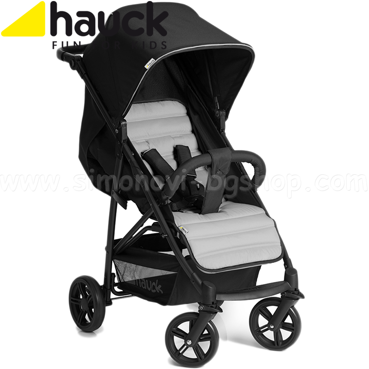 Hauck Summer Cart Rapid 4 Caviar Silver 148372
