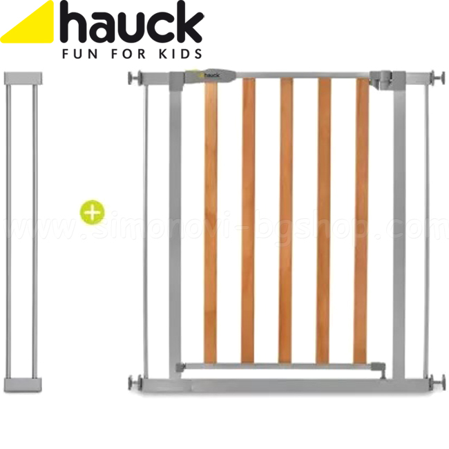 Hauck  Wood Lock 2 Silver  9 .  597392