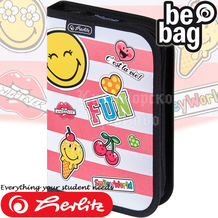 Herlitz Smiley World Girly kit with 19 accessory 11437910