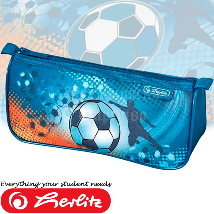 Herlitz Smart Pencil Case with a Zipper Soccer 11437860