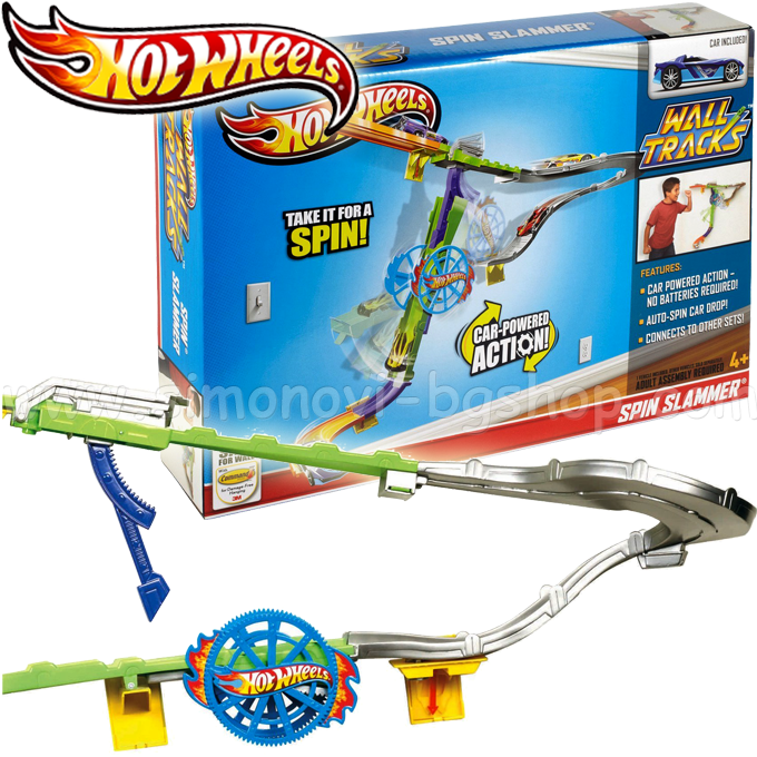Hot Wheels     1 .  Spin Slammer X9303