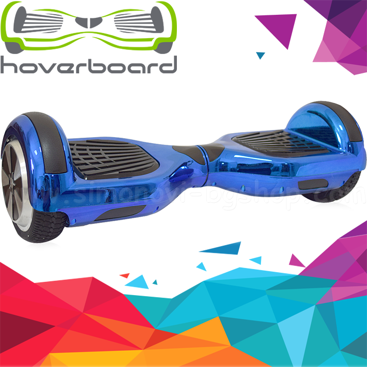 Hoverboard electric self-balancing board Lunar 6.5 " Electroplate Blue
